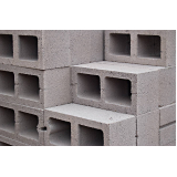 bloco de cimento estrutural 14x19x39 Vila Romana