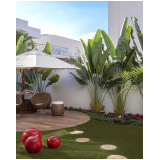 pisante para jardim decorado Vila Mimosa