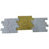 revestimento de concreto mosaico M'Boi Mirim